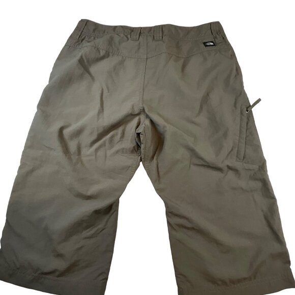 North Face Taupe/Light Olive‎ Bermuda Shorts Women's 4 100% Nylon Light Weight - Picture 5 of 9